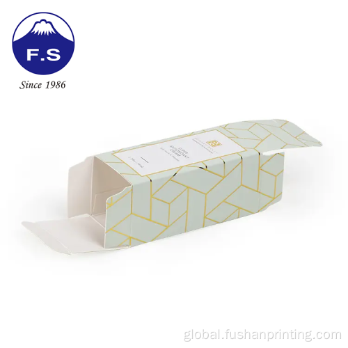 Cosmetic 30ml Paper Box Cosmetic Full Color Gold Foil Beauty Paper Box Factory